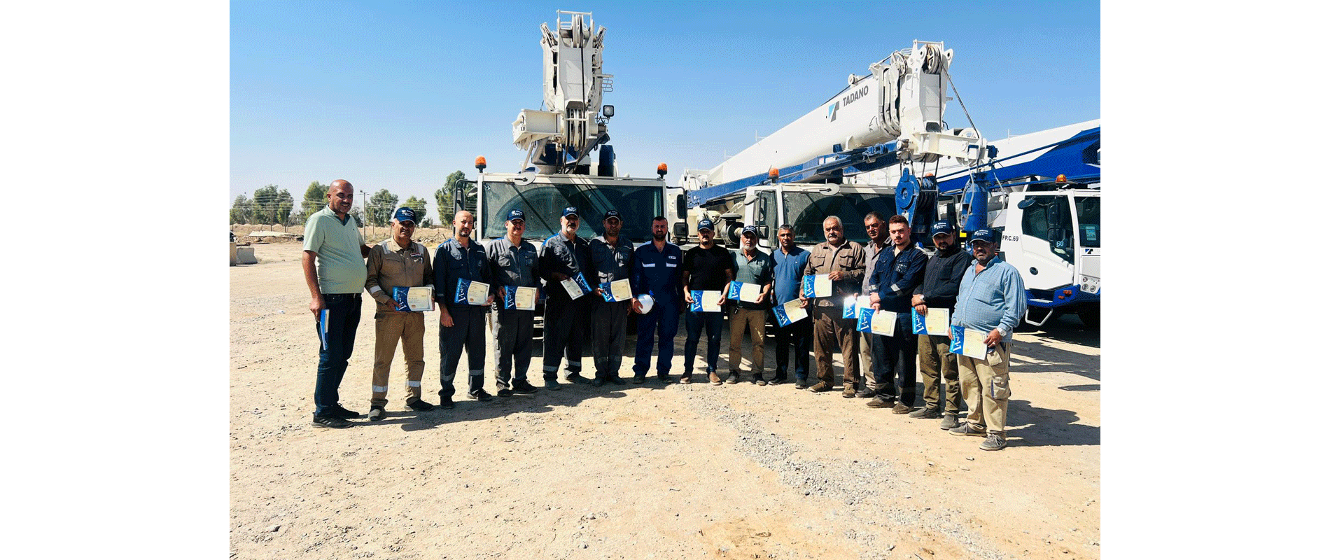 Sardar Automotive & Machinery Trading Co. Organizes Training Program for North Oil Company Staff on Tadano Cranes